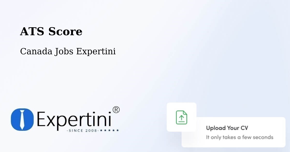 Resume ATS Score & Job Description Match Tool – Gambo - Canada Jobs Expertini