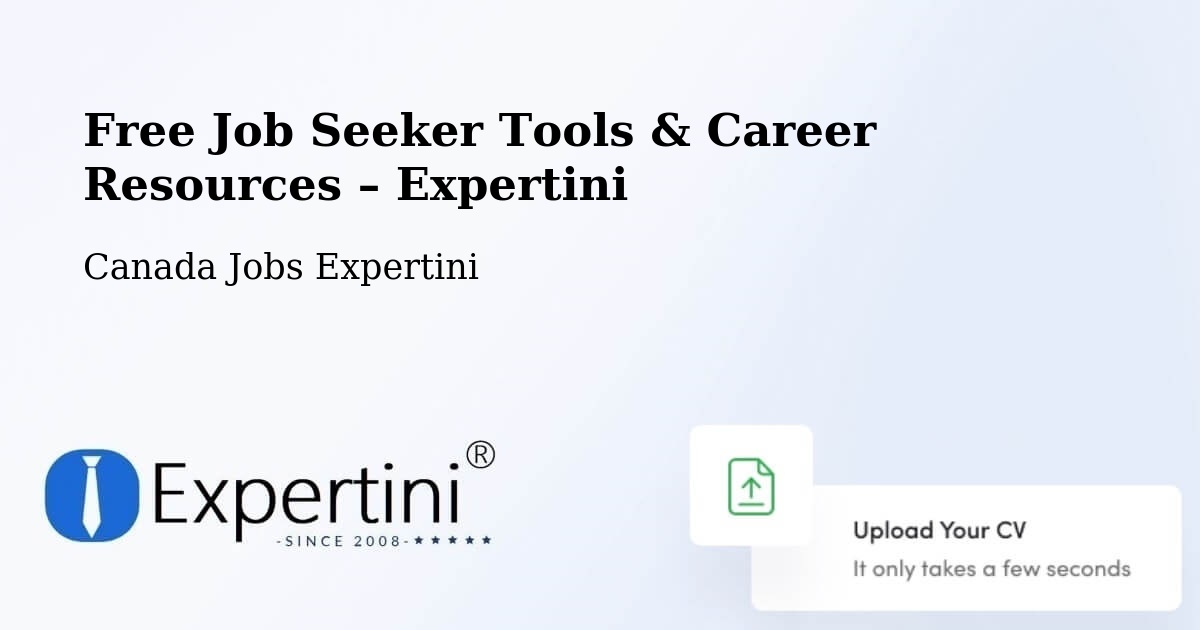 Free Job Seeker Tools & Career Resources – Gambo - Gambo, Canada Jobs Expertini