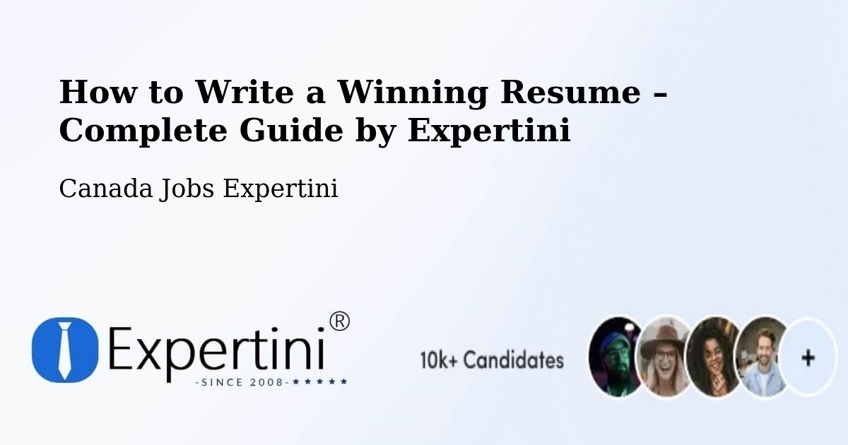 Resume Writing Guide for Job Seekers – Gambo - Gambo, Canada Jobs Expertini